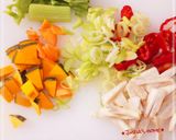 お野菜たっぷりスーラータン★暑い夏も♪作り方1写真