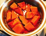 いつもの、かぼちゃの煮物作り方5写真