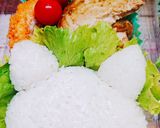 キティキャラ弁♪♪作り方1写真