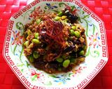 茄子と挽き肉の夏味の炒め物作り方6写真