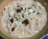 (インスタント味噌汁を利用の)味噌うどん作り方7写真