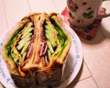 和風卵焼きのホットサンド作り方4写真