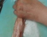 バラ肉重ねて、柔らかでおいしく食べます作り方3写真