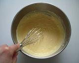 ふわしゅわ○桃とヨーグルトのスフレケーキ作り方4写真