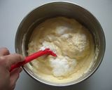 ふわしゅわ○桃とヨーグルトのスフレケーキ作り方5写真