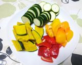 ◆さっぱり美味しい♡夏野菜のマリネ♪作り方1写真
