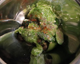 とろとろオクラと塩麹カレー粉胡瓜の和え物作り方2写真