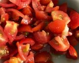 レンジでトマトカルボナーラ風ライス作り方1写真