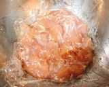 ♡ヘルシー♡鶏のささみと大葉の塩麹焼き♡作り方3写真