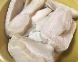 さっぱり♡茄子と鶏むね肉のおかずサラダ作り方2写真