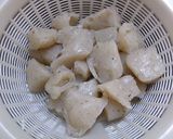 鶏肉とこんにゃく、しいたけの煮物作り方3写真