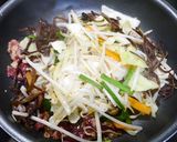 簡単！牛バラ野菜炒め☆山椒風味作り方4写真