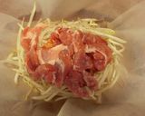 レンジで簡単★豚キムチ焼きそば作り方1写真