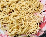 野菜盛り盛り●豚薄切り肉の蒸し焼きそば作り方2写真