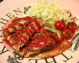 超かんたん(^^)巻かないひき肉オムレツ作り方5写真