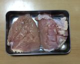 超簡単☆名古屋名物！鶏むね肉本格みそカツ作り方1写真