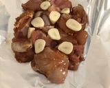 簡単鶏肉とニンニクのホイル焼き作り方3写真