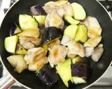 ぷりぷりジューシー！なす鶏もも肉の塩焼き作り方8写真