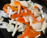 鮪のアラと野菜の中華風甘酢炒め作り方7写真