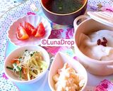 中学生 女子弁当 唐揚げ 梅型作り方8写真