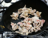 豚肉と茄子のオイスターソース炒め。作り方2写真