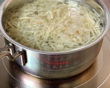 ご飯と♪我が家の定番【新生姜のきんぴら】作り方3写真