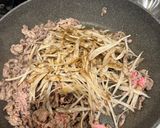 ご飯が進む！！牛とゴボウのしぐれ煮！作り方3写真