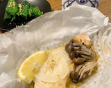 はかたスパイス × 鮭ときのこの包み焼き作り方4写真