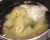 バジル塩こうじの粉吹き芋作り方2写真