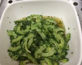 苦瓜のさっぱり甘酢漬け作り方5写真