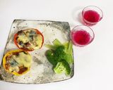 ピーマン肉詰めのチーズ焼き作り方9写真