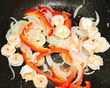 本格タイ料理✦海老のカレー炒め✦作り方4写真
