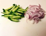 簡単ヘルシー！タイ風鰯トマト缶サラダ作り方3写真