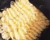 インスタントカルボナーラ風冷やしラーメン作り方1写真
