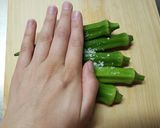 オクラの即席やみつきキムチ風作り方1写真