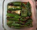 まるごと焼きピーマンのさっぱり浸け作り方4写真