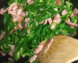 ピーマンが美味しくたべれるベーコン炒め作り方2写真