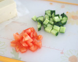夏野菜で柚子こしょう風味の冷ややっこ作り方2写真