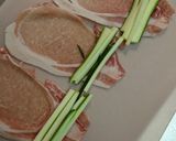 ズッキーニ豚巻き巻き作り方1写真