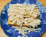 レンジで簡単◎厚揚げとえのきのとろろがけ作り方2写真