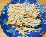 レンジで簡単◎厚揚げとえのきのとろろがけ作り方2写真