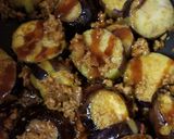 ☆ピリ辛肉味噌で♪茄子のカレー炒め☆作り方4写真