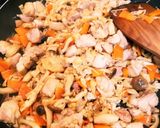 めんつゆだけで！鶏五目混ぜご飯☆作り方4写真