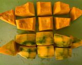 幼児食＊ほんのり甘いかぼちゃの煮物作り方1写真