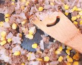 簡単ꕤカレールーでコーンキーマカレー作り方5写真