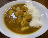 【気分を】帆立のカレーライス【変えて】作り方4写真