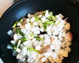 糖質オフ！鮭の豆乳味噌クリーム煮作り方4写真