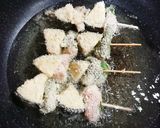 大葉香るささ身とナスの串揚げ！作り方10写真