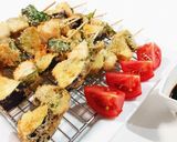 大葉香るささ身とナスの串揚げ！作り方11写真