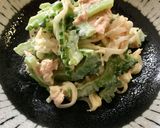 子供も食べれるゴーヤのサラダ作り方4写真